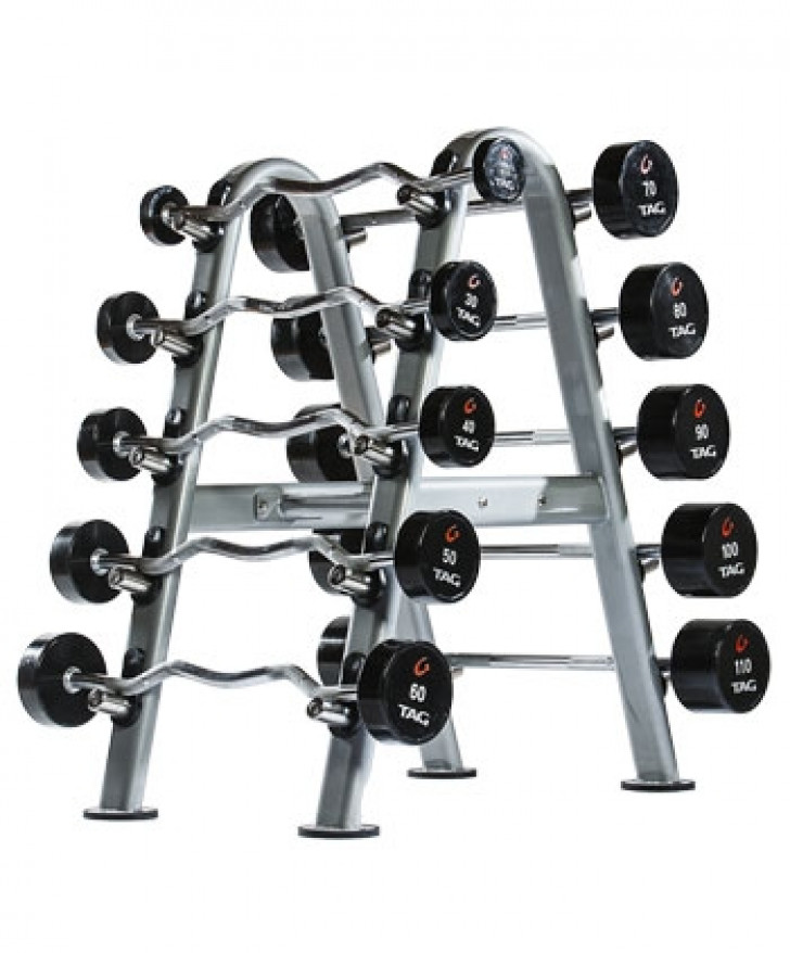 Picture of 10-SET GRAPHITE BARBELL RACK