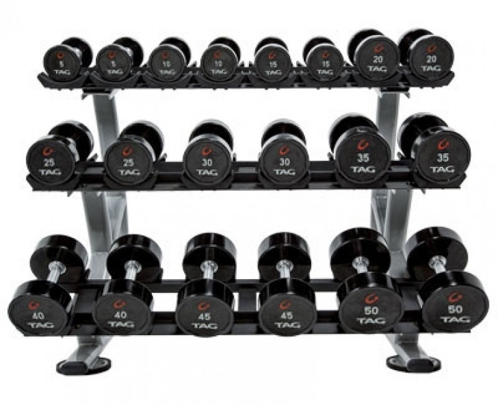 Picture of 3-TIER HORIZONTAL DUMBBELL  SADDLE RACK