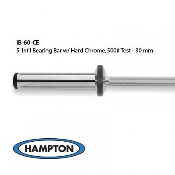 Picture of 5' International Bronze Bushing Bar with Hard Chrome Finish. 500# Test - 30 mm