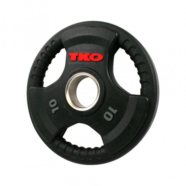 Picture of TKO Olympic Urethane Tri-Grip Plate