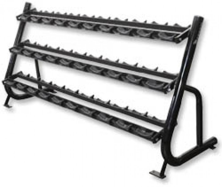 Picture of A42 - Three Tier 15 Pair Dumbbell Rack