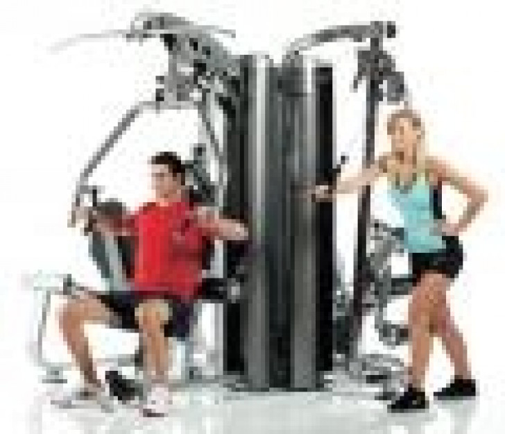 Picture of AP-7400 4-Station Multi Gym System (Nylon Pulley's)