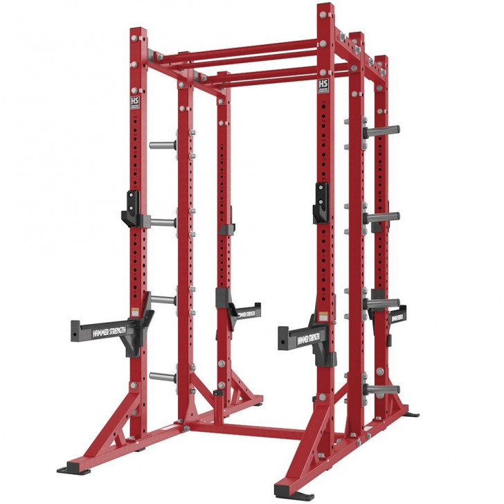 Picture of Hammer Strength Double Sided Squat Rack with bench - CS