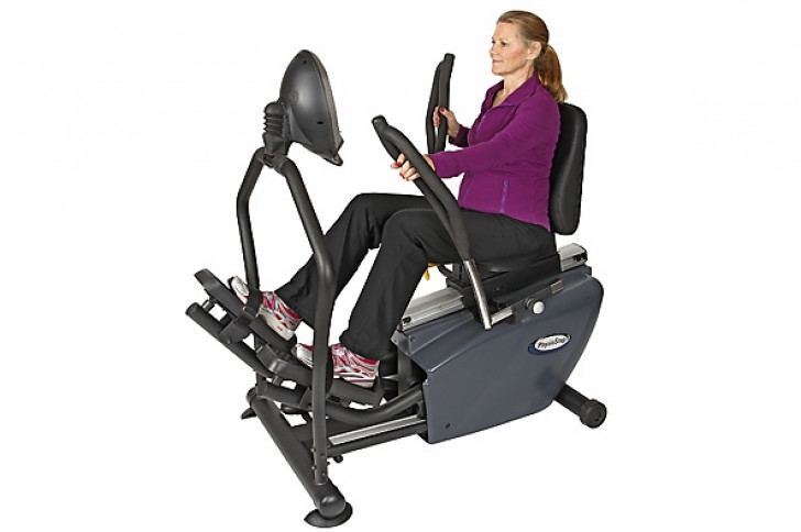 Picture of HCI Fitness PhysioStep MDX Recumbent Elliptical w/ Swivel Seat