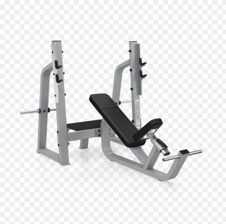 Picture of Precor Icarian Olympic Incline Bench with Spotter Stand- CS