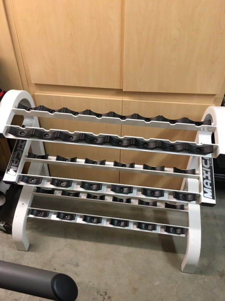 Picture of Maxicam 3 Tier Dumbell Rack with Saddles - CS