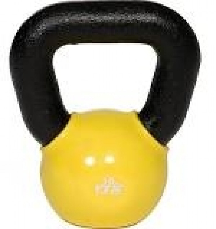 Picture of Troy 10 lb Kettlebell Vinyl Yellow