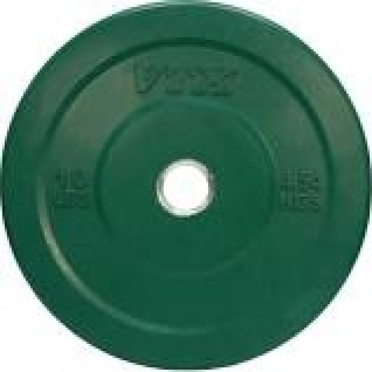 Picture of Troy 10lb. Olympic 2" Solid Bumper plate with steel insert-Green
