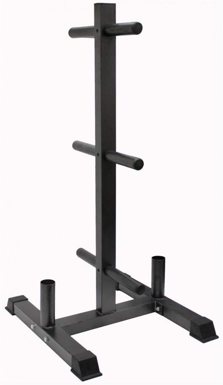 Picture of Vertical Olympic Bumper Plate and Bar Rack  GOPT