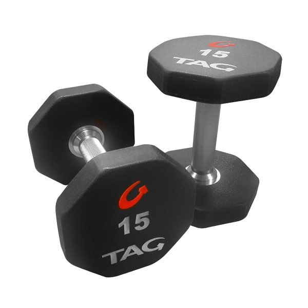 8 SIDED PREMIUM ULTRATHANE DUMBBELL