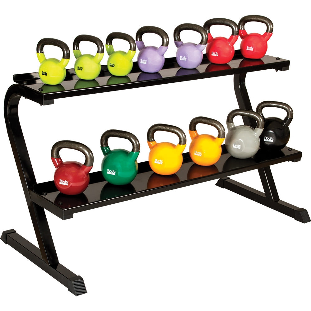 KETTLEBELL RACK, 33" X 27" X 57", HOLDS 14 KETTLEBELLS (EACH SHELF HOLD 200LBS)