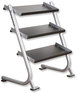 A44 - 3 Tier 9 pc. Beauty Bell Rack