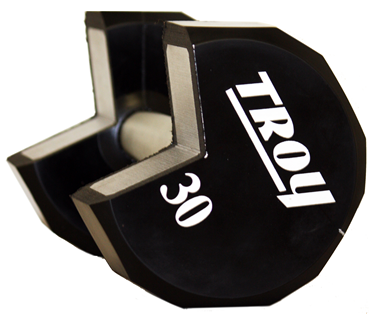 12-Sided Custom Engraved Urethane Dumbbells 