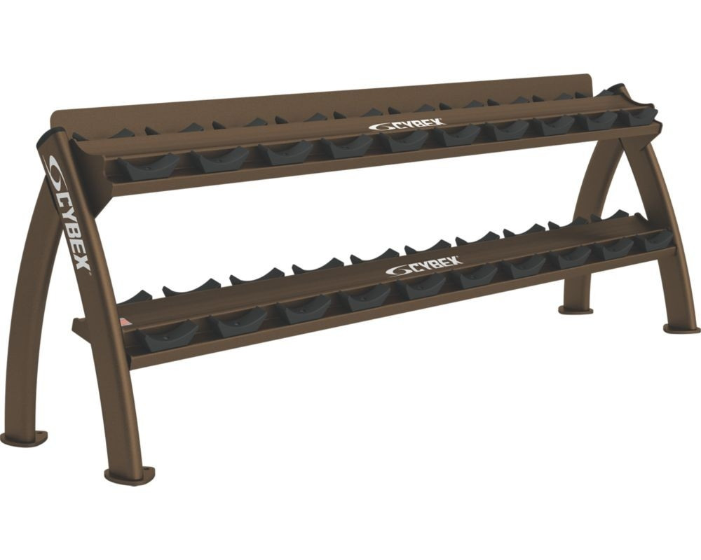 Cybex Twin Tier Dumbbell Rack- CS