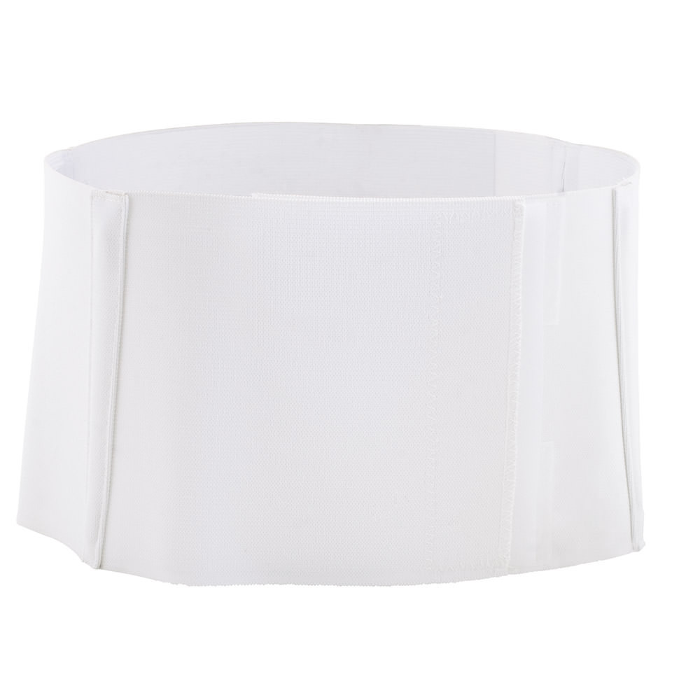 All Purpose Value Support Belt - WHITE, LARGE (36" - 40" HIPS) , 6"W, LATEX FREE