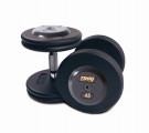 TROY Pro Style Dumbbells - Black 5-100 lbs