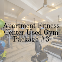 Apartment Fitness Center Used Gym Package - 3