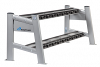 Nautilus® Free Weights Two-Tier Dumbbell Rack F32TDR
