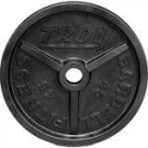 Picture of Troy 10 lb. High grade fully machined Black 'wide-flanged' Olympic Plate