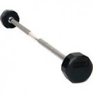 Picture of Troy 12 SIDED 110LB RUBBER CURL BARBELL