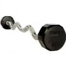 Picture of Troy 12 SIDED 40LB RUBBER CURL BARBELL