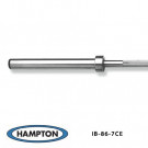 Picture of 7' International Bronze Bushing Bar with Hard Chrome. 700 lb test – 30 mm – 135,000 psi rating.