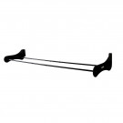 Picture of STABILITY BALL WALL RACK, BLACK, 96" X 20", HARDWARE NOT INCLUDED
