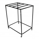 Picture of MAT HANGER RACK, BLACK, 39" X 47" X 28 3/4", CASTERS INCLUDED