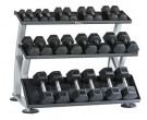 Picture of 3-TIER HORIZONTAL DUMBBELL RACK HOLDS 5-50LBS (13 PAIRS).