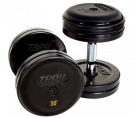 Picture of Pro Style Dumbbells - Rubber Encased - Straight