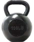 Picture of Troy 100 lb.Black cast Kettlebell