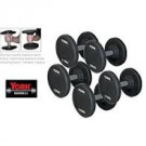Picture of Troy 105-125 lb set 5 lb. inc. round head style dumbbell