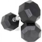 Picture of Troy 10 lbs.12-sided rubber encased dumbbell