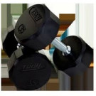 Picture of Troy 120 lb. 12-sided urethane enased dumbbell
