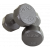 12 Sided Solid Gray Dumbbells - 3lbs