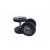 Troy 105 lb. fixed pro-style dumbbells, straight handle, black plate, rubber end cap