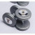 Troy 10 lb. fixed pro-style dumbbells, straight handle, hammertone grey plate, chrome end cap