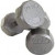 Troy 110 lbs.12-Sided Solid Gray Dumbbell w/ contoured handle