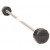 Troy 12 SIDED 50 LB RUBBER CUTLR BARBELL